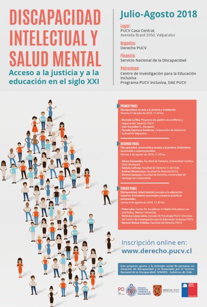 Primer Panel Seminario "Discapacidad Intelectual y Salud Mental: Acceso a la Justicia y a la Educación en el Siglo XXI"