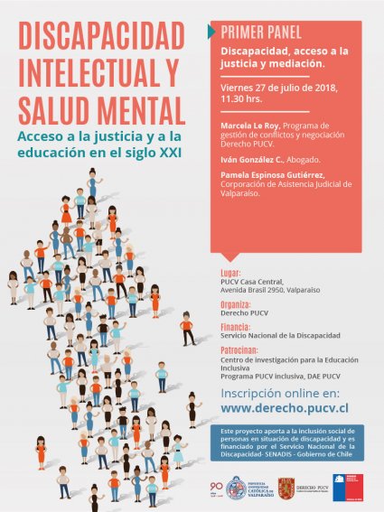 Primer Panel Seminario "Discapacidad Intelectual y Salud Mental: Acceso a la Justicia y a la Educación en el Siglo XXI"