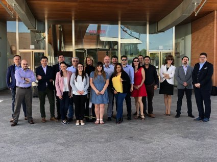 Estudiantes del MBMF realizaron pasantía académica en la Ciudad Financiera del Santander en España