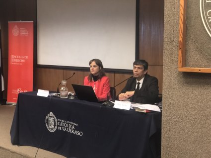 Derecho PUCV alberga seminario sobre delitos económicos