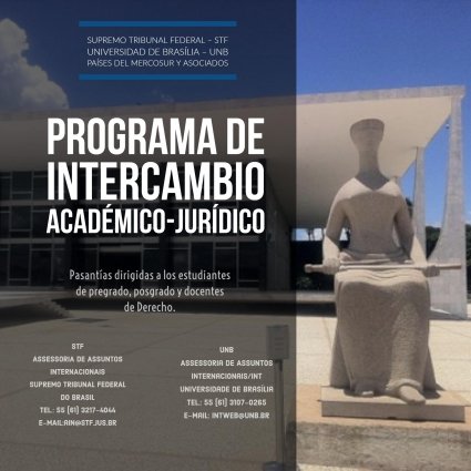 Convocatoria Programa de Intercambio entre las Universidades y Cortes Supremas del Mercosur