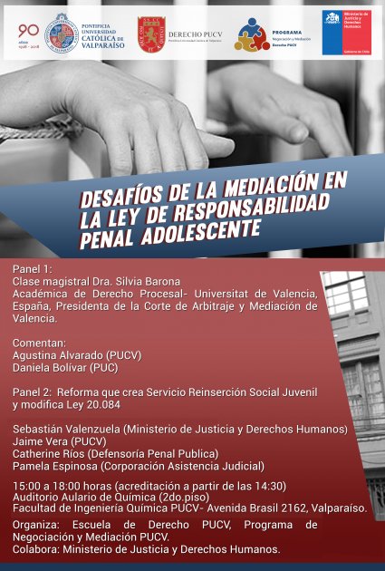 Seminario "Desafíos de la mediación en la Ley de Responsabilidad Penal Adolescente"