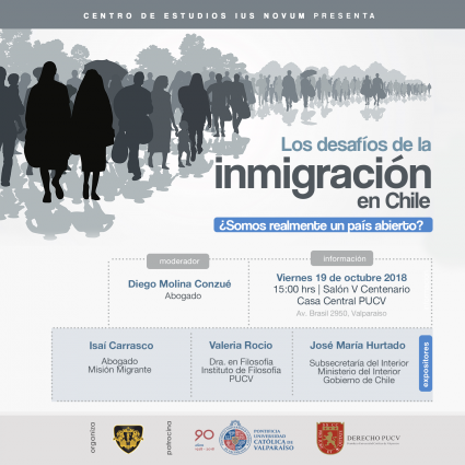 Jornada de Participación Ciudadana Ius Novum: “Los desafíos de la inmigración en Chile: ¿Somos realmente un país abierto?”