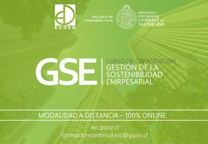 Curso de Gestión de la Sostenibilidad Empresarial (GSE)