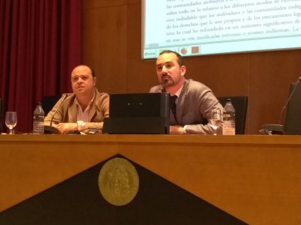 Profesor Miguel Sánchez dictó conferencia en la Universidad de Sevilla