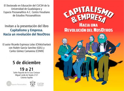 En México se presentará el libro “Capitalismo & Empresa: Hacia una Revolución del NosOtros”