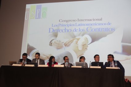 Profesores de Derecho Civil organizan congreso sobre Derecho de Contratos en Ecuador