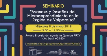 Seminario "Avances y Desafíos del Microemprendimiento en Valparaíso"