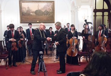 Orquesta de Cámara de la PUCV realizó concierto en homenaje al compositor Orlando Jacinto García
