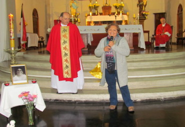 Comedor 421 de la Iglesia de La Matriz rindió homenaje a la profesora Eugenia Colomer
