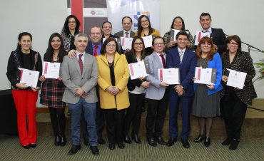 Entrega Certificados del Diplomado en Tributación Nacional en Rancagua