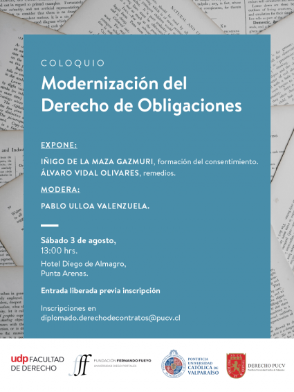 Coloquio "Modernización del Derecho de Obligaciones"