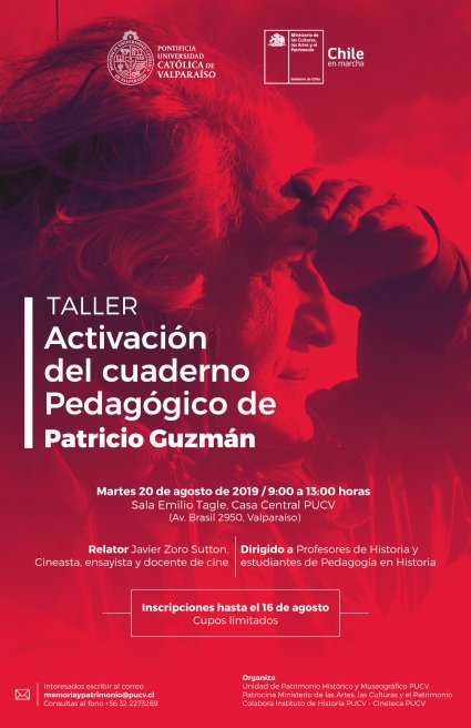 Taller: Activación del Cuaderno Pedagógico de Patricio Guzmán