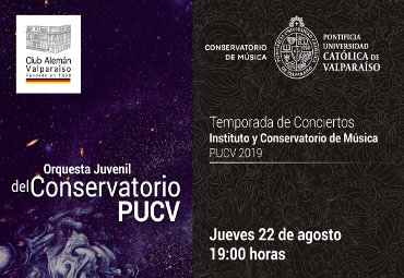 Orquesta Juvenil del Conversatorio PUCV ofrecerá concierto en el Club Alemán de Valparaíso