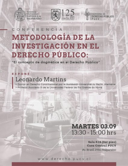 Conferencia "Metodología de la Investigación en el Derecho Público: El concepto de la dogmática en el Derecho Público"