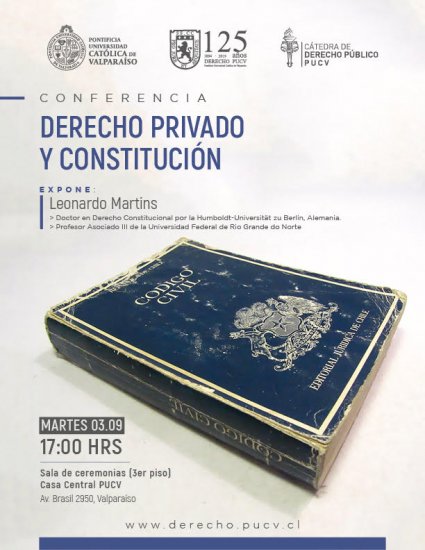 Conferencia "Derecho Privado y Constitución"