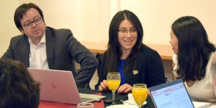 Profesora Fernanda Gómez participa en coloquio organizado por el Poder Judicial