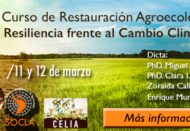Curso corto sobre Restauración Agroecológica: Resiliencia frente al Cambio Climático