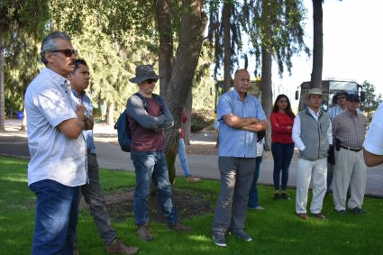 Asesores y productores mexicanos visitan la Escuela de Agronomía