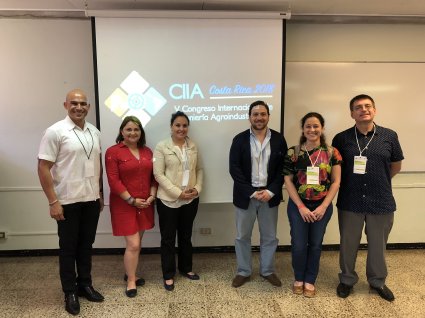 Académicos de la Escuela de Agronomía exponen en V Congreso Internacional de Ingeniería Agroindustrial en Costa Rica