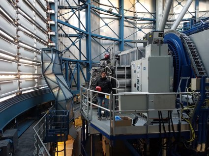 Estudiante EIE realiza práctica profesional en el Observatorio Europeo Austral (ESO), en cerro Paranal, Antofagasta