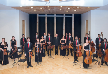 Concierto online Orquesta de Cámara PUCV Inauguración de la remodelación del Aula Mayor IBC