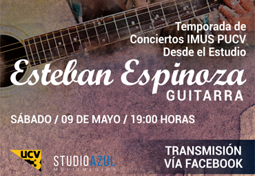 Concierto de Guitarra: Esteban Espinoza
