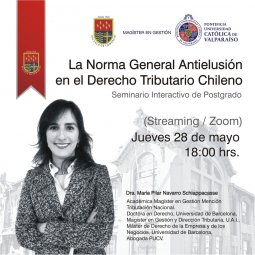 Seminario de Postgrado: La Norma General Antielusión en el Derecho Tributario Chileno