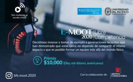 Estudiantes participan en nueva versión de Competencia E-MOOT 2020