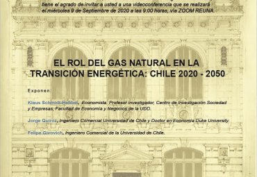 Conferencia "El Rol del Gas Natural en la Transición Energética: Chile 2020-2050"