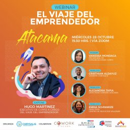Webinar El Viaje del Emprendedor Atacama