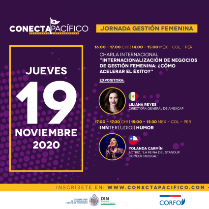 Conecta Pacífico: Jornada de Gestión Femenina