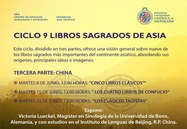 China | Ciclo 9 Libros Sagrados de Asia | Tema: "Cinco Libros Clásicos".