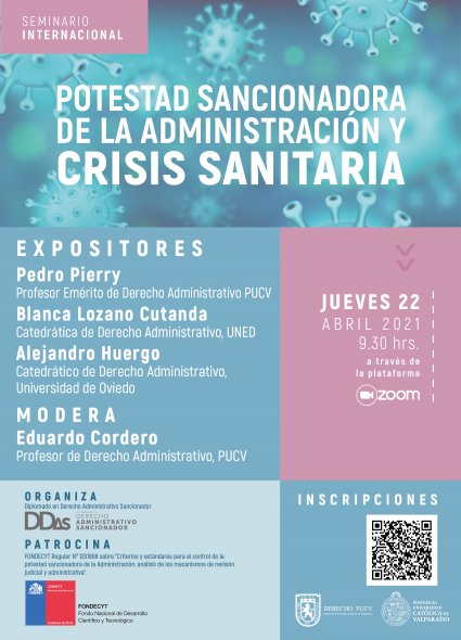 Seminario Internacional "Potestad sancionadora de la administración y crisis sanitaria"