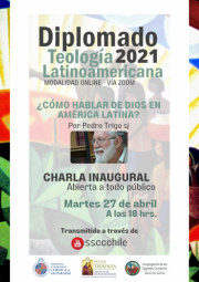 Charla ¿Cómo hablar de Dios desde América Latina?