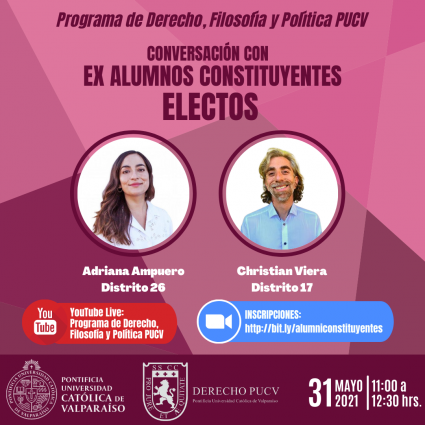 Conversación con exalumnos constituyentes electos