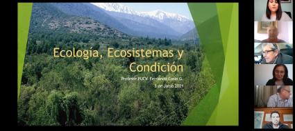 Último webinar abordó temáticas de ecología, ordenamiento territorial y sustentabilidad con reconocidos expositores