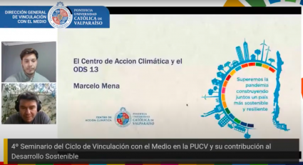 NBC y Centro de Acción Climática participan en seminario de la Dirección General de Vinculación con el Medio