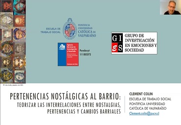 Trabajo Social: Académico expone investigación sobre experiencias afectivas del cambio urbano relacionado a familias de Valparaíso