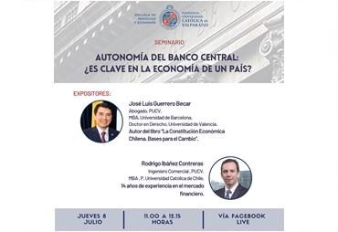 Seminario "Autonomía del Banco Central: ¿Es clave en la economía de un país?"
