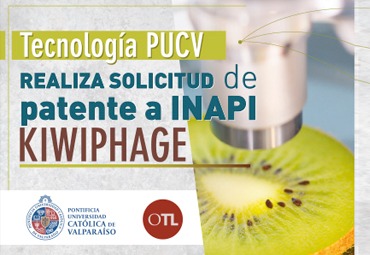 KIWIPHAGE: Tecnología PUCV realiza solicitud de patente a INAPI