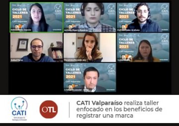 CATI Valparaíso realiza taller enfocado en los beneficios de registrar una marca