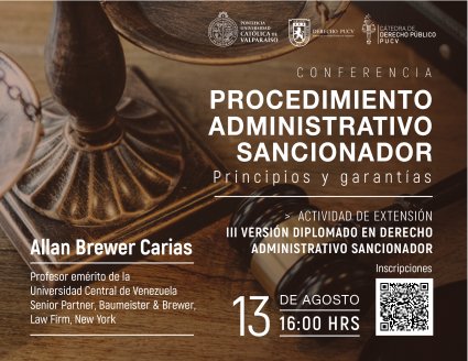 Conferencia "Procedimiento Administrativo Sancionador: Principios y Garantías"