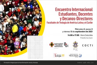 Invitación a Encuentro Internacional de Estudiantes de Pregrado de las Facultades de Teología de América Latina y el Caribe