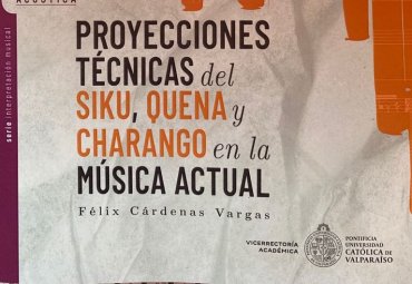 IMUS: Académico lanza libro sobre proyecciones técnicas de instrumentos andinos