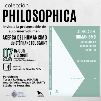 Colección Philosophica invita a la presentación de su primer volumen