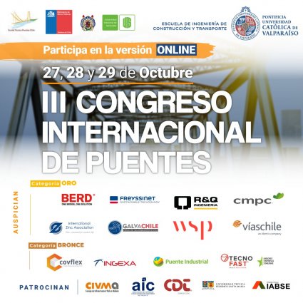 Escuela de Ingeniería de Construcción y Transporte PUCV inaugura III Congreso Internacional de Puentes