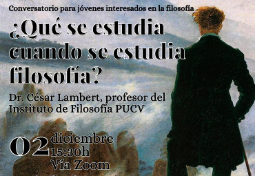 Conversatorio "¿Qué se estudia cuando se estudia filosofía?"