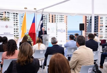 Inauguración y bendición de la nueva sede ENE PUCV en Campus Recreo