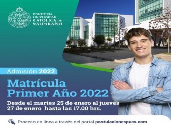 Proceso de Admisión 2022: PUCV profundizará atención virtual para matrículas